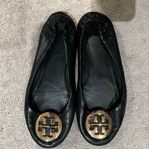 Tory Burch Minnie travelled flat